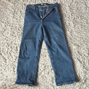 Levi’s Premium Ribcage Straight Jeans